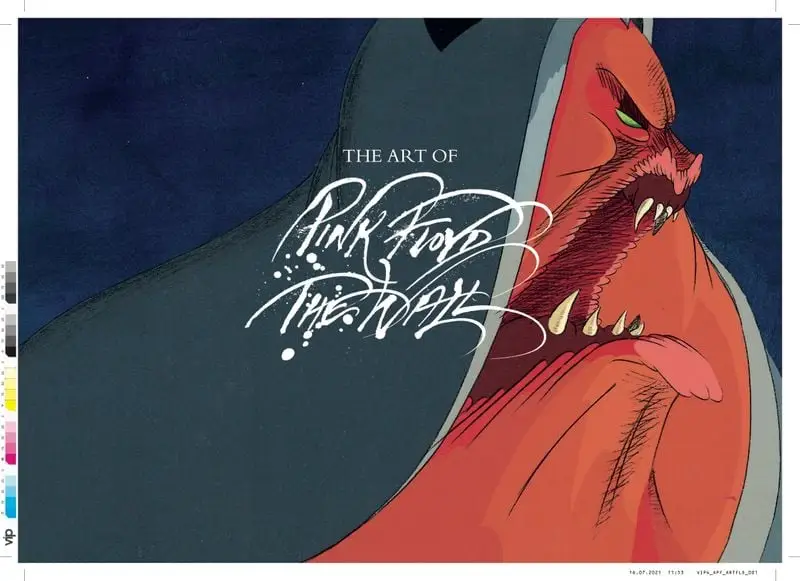 Longe da reunião: Gerald Scarfe, o artista pinta a parede do Pink Floyd