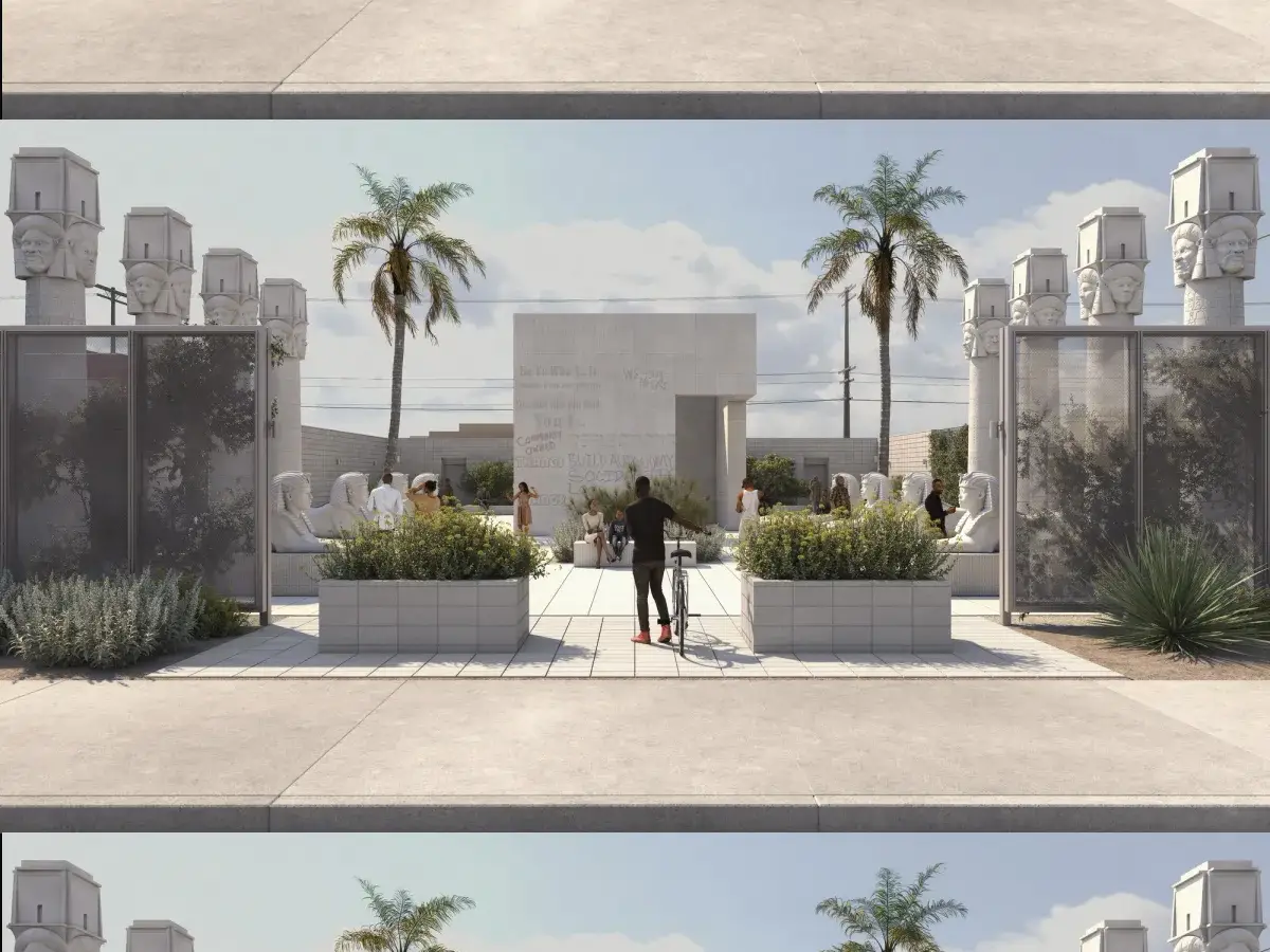 Parque de esculturas al aire libre afrofuturista que se construirá en Los Ángeles