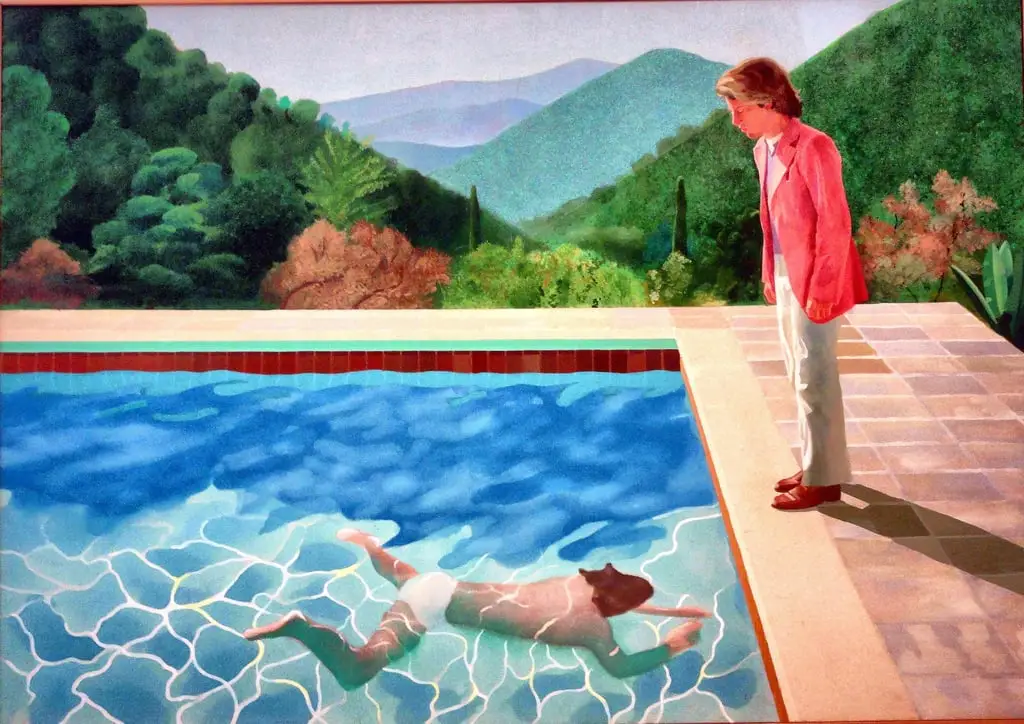 David Hockney recebe 90 milhões de dólares americanos em um leilão no registro do artista vivo que quebra o intervalo