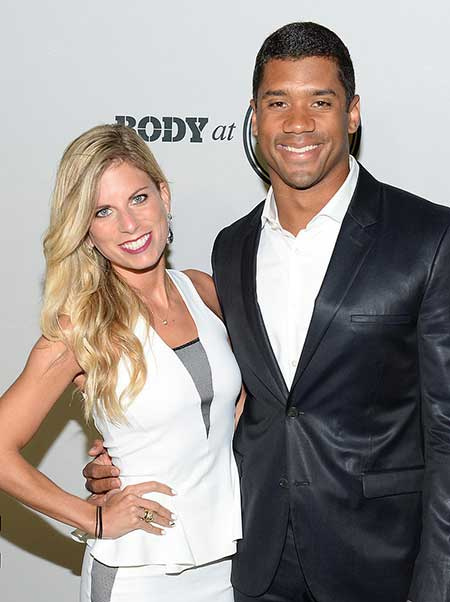 Ashoton Meem e Russell Wilson se conheceram durante o ensino médio