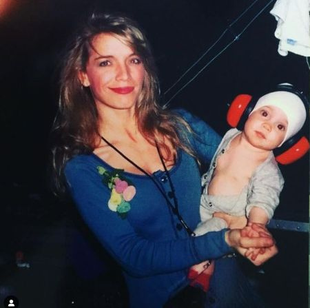 Teresa com sua filha Chelsea