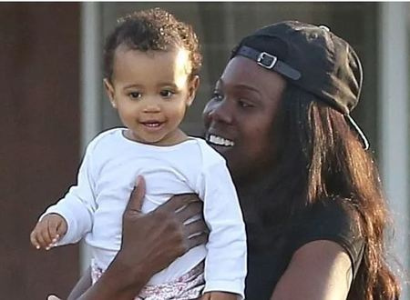   La figlia di Chet Hanks, Micaiah Hanks con sua madre, Tiffany Miles