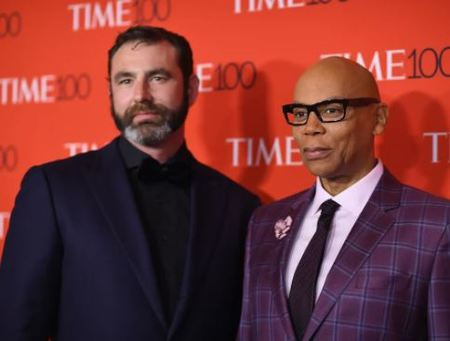 Georges LeBar se casó con la estrella de Drag Queen, RuPaul en enero de 2017