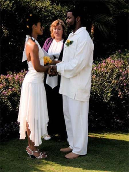   Courtenay und White heirateten zwei Tage nach ihrer Verlobung