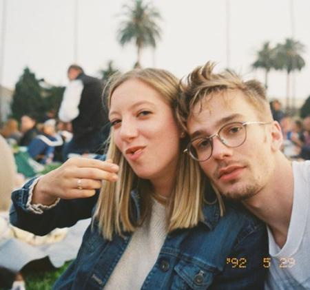 Joseph Charles Hunt avec une fille