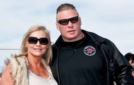 Mya Lynn Lesnar Padre es un hombre felizmente casado.