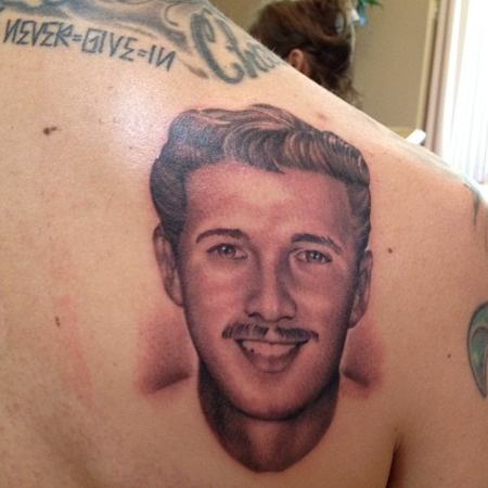   Randy Barker e suo figlio condividono uno stretto legame