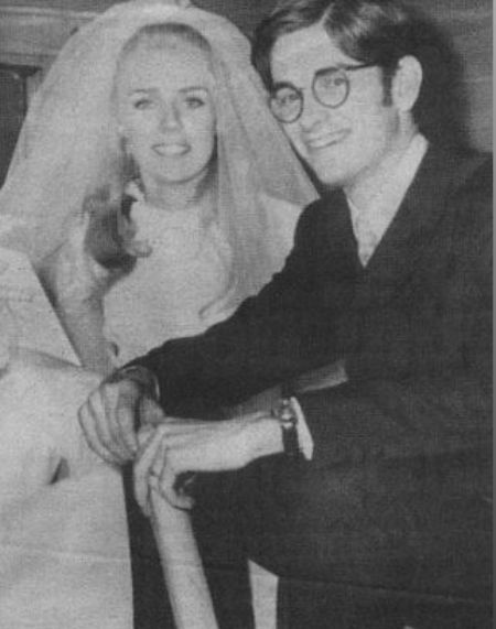 Rhett Broderick's father, Dan and Betty at their wedding.