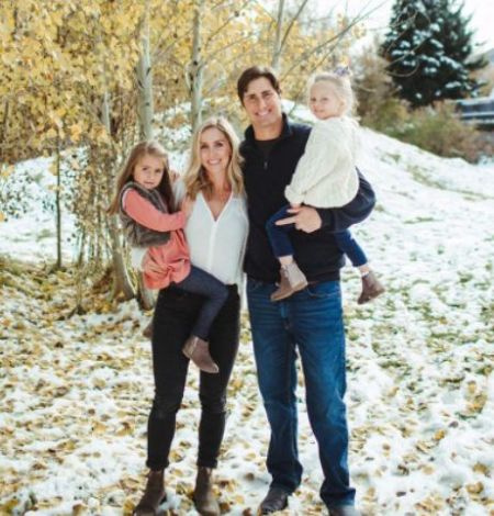 Betty Broderick's son, Rhett with his wife, Veronica and their two daughters.
