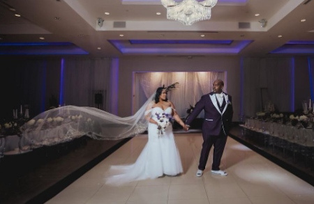   Taunya Pickett al giorno del suo matrimonio