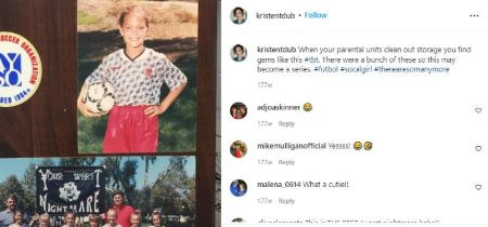   Kristen Torrianni, moglie di Cress Williams da bambina.