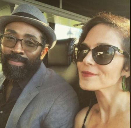   Cress Williams e sua moglie, Kristen Torrianni, che ha sposato nel giugno 2013.