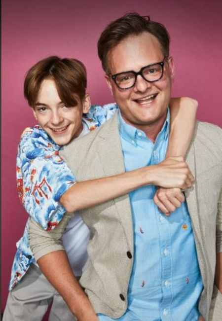   L'attore di Strange Nature Jonah Beres e il regista Jeremy Merrifield.