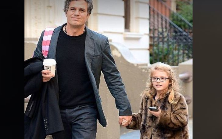 Odette Ruffalo, la hija menor del actor Mark Ruffalo, alias Hulk
