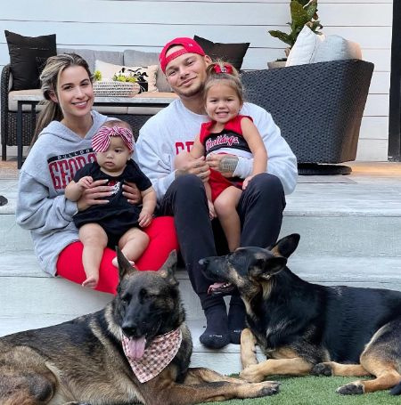   Katelyn e il coniuge Kane sono genitori di 2 figli