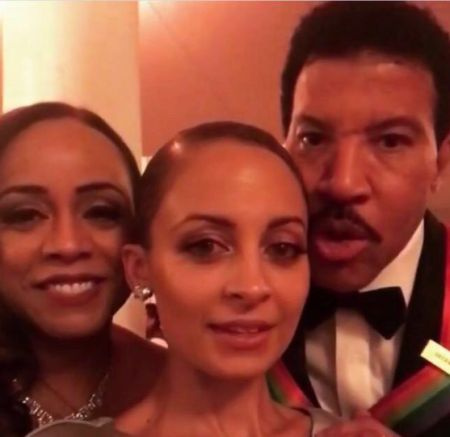 Brenda Harvey con su exmarido y su hija Nicole
