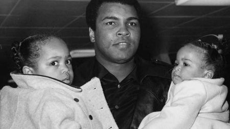 Jamillah Ali avec son père