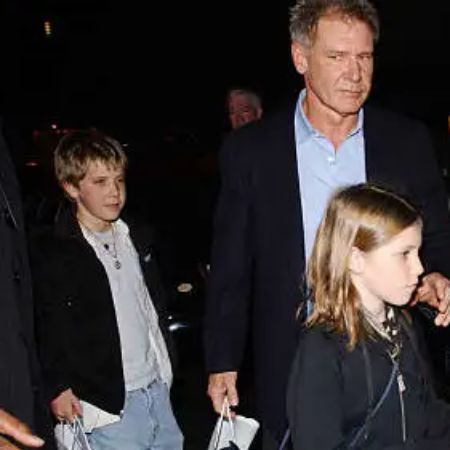 Georgia Ford com seu pai e irmão