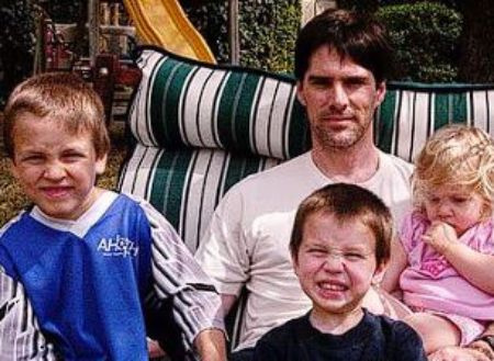 Christine Gibson partage trois enfants avec son ex-mari.