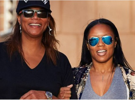 Eboni Nichols e la sua fidanzata Queen Latifah