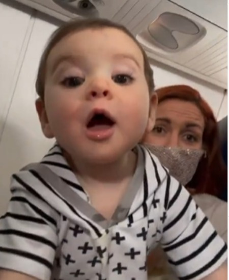   roux lopez's face was revealed through Insatgram