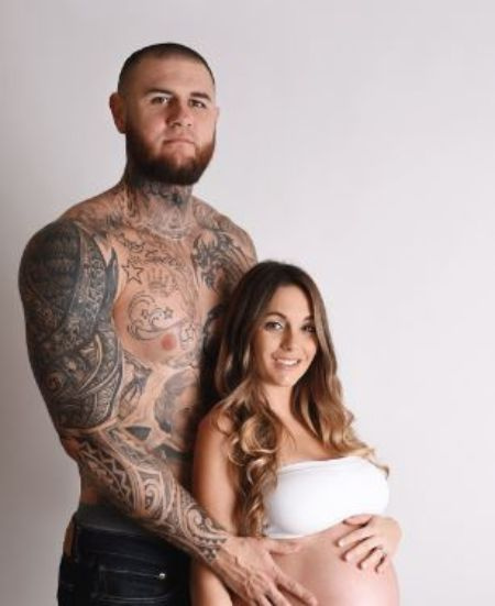 Frank Dellatto con la moglie da quattro anni Anna Dellatto