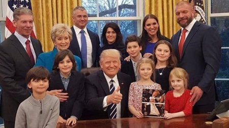 Murphy Claire Levesque's grandmother, Linda McMahon served as the small business administrator in the White House from 2017 to 2019