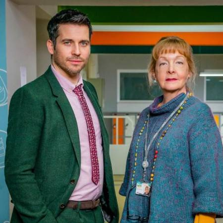 lauren chandram's Partner Robert James-Collier played Martin in Ackley Bridge
