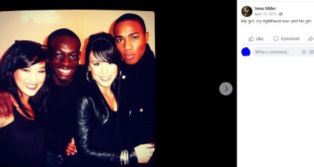 Veno Miller con la sua ragazza nel 2013