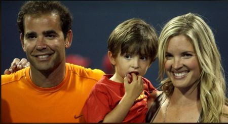 Bridgette Wilson diz que inicialmente não't know who Pete Sampras was. The actress revealed she didn't watch tennis
