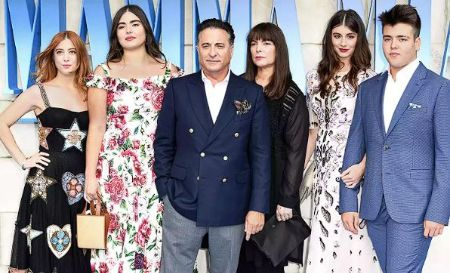   Alessandra Garcia-Lorido con la sua famiglia.