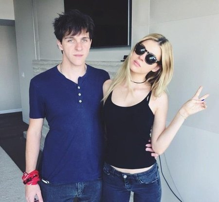   Heffner's fifth child, Diesel Peltz 