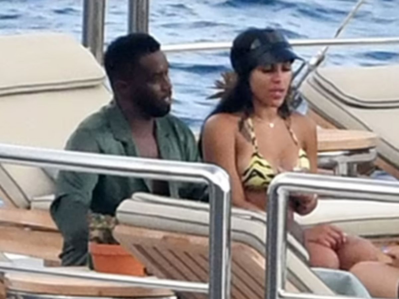 Joie Chavis et le rappeur Diddy ensemble