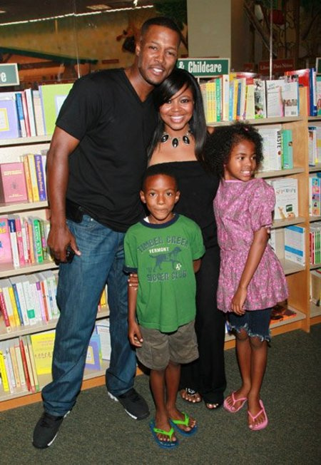   Flex Alexander con moglie e figli