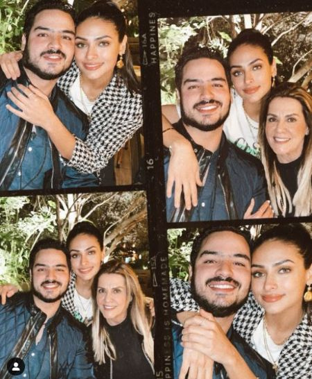 Renata notni con su madre y su hermano