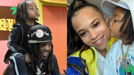   Kody Cephus' parents, Offset and Oriel Jamie 