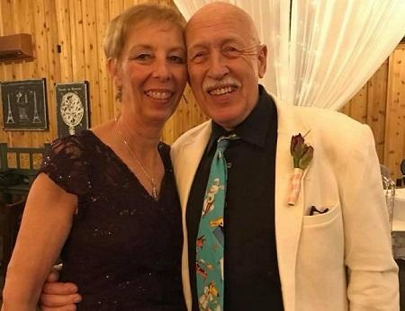 Diane Pol con su esposo Jan.