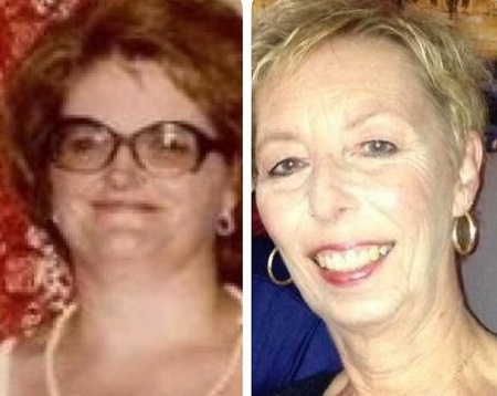 Diane Pol con su amiga.