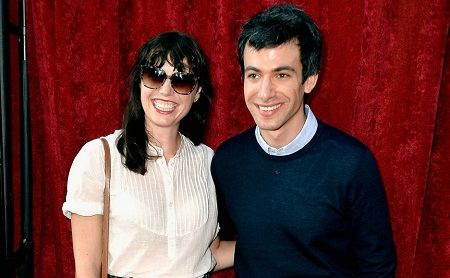 Nathan Fielder e sua suposta esposa Sarah.