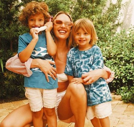 Filhos de Candice Swanepoel.