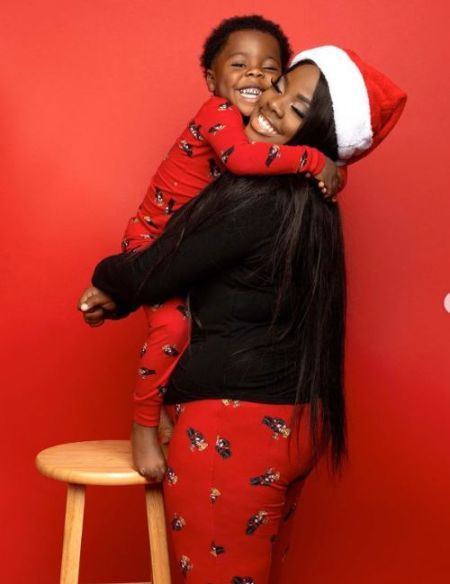 Kamiri Gaulden com sua mãe Starr Dejanee