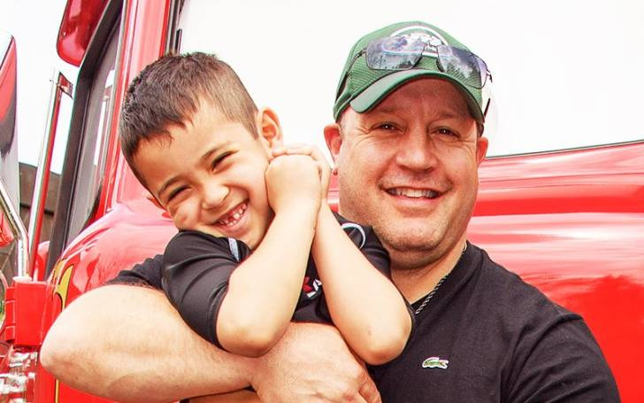 Conoce a Kannon Valentine James, Kevin James y el único hijo de su esposa