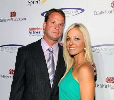 Lane Kiffin y su ex esposa Layla.