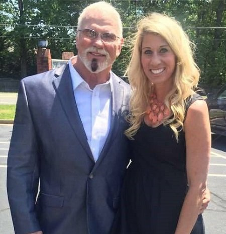 Scott Steiner e sua esposa Christa.