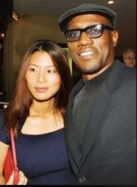 El próximo actor de 2 America, Wesley Snipes y su esposa, Nakyung Park