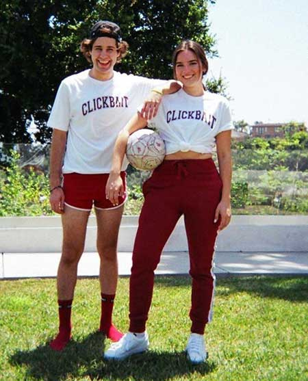  David Dobrik e sua melhor amiga e suposta namorada Natalie Noel