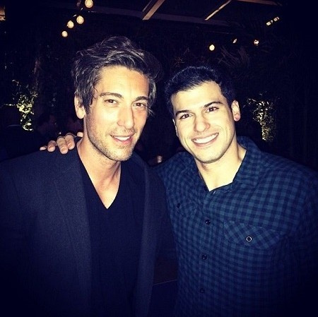   David Muir y su anterior novio rumoreado Gio Benítez