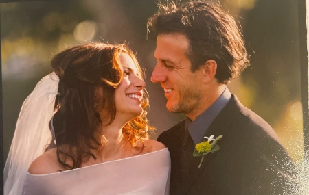 Joyce Hyser com o marido Jeff Robinson