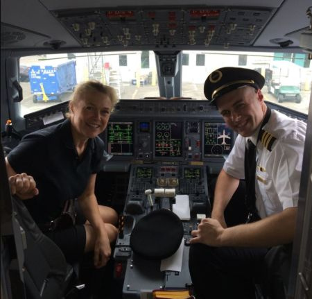 Luc Coulier mit seiner Mutter Jayne Modean