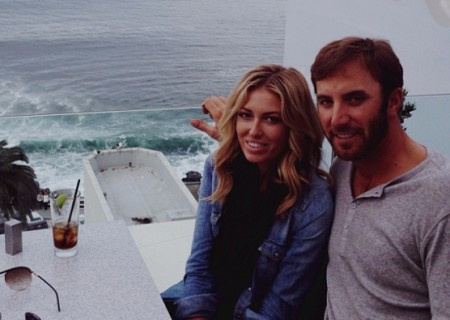   A mãe e o anúncio de River Jones Johnson começaram a namorar em 2009.